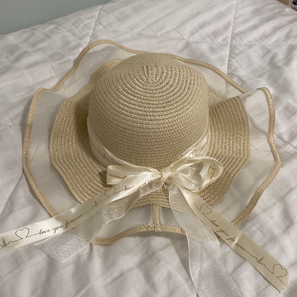 2 woven summer derby hats for the price of one!!